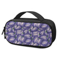 Watercolor Eggplant Print Portable Cooler Travel Case