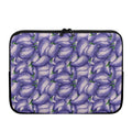 Watercolor Eggplant Print Laptop Sleeve