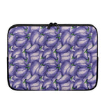 Watercolor Eggplant Print Laptop Sleeve