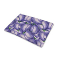 Watercolor Eggplant Print Pet Cooling Mat Cover