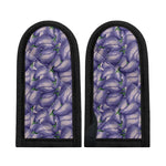Watercolor Eggplant Print Skillet Handle Cover