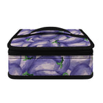 Watercolor Eggplant Print Small Lunch Bag