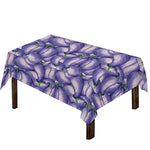 Watercolor Eggplant Print Tablecloth