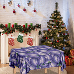 Watercolor Eggplant Print Tablecloth