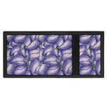 Watercolor Eggplant Print Trifold Wallet
