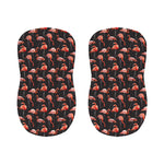 Watercolor Flamingo Pattern Print Bar Stool Covers