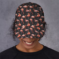 Watercolor Flamingo Pattern Print Baseball Cap