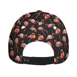 Watercolor Flamingo Pattern Print Baseball Cap