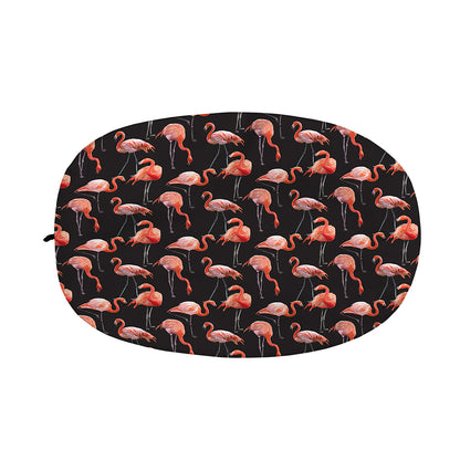Watercolor Flamingo Pattern Print Car Side Mirror Covers