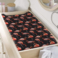 Watercolor Flamingo Pattern Print Changing Pad Cover