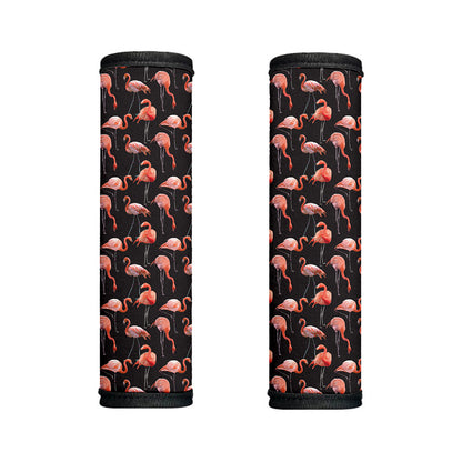 Watercolor Flamingo Pattern Print Handle Covers