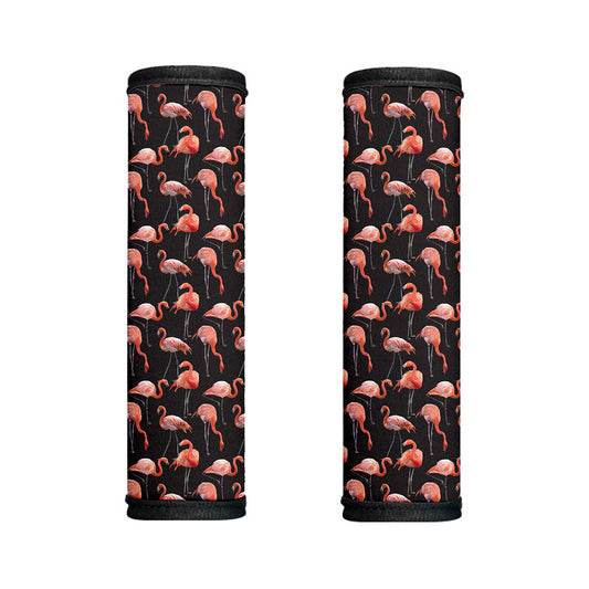 Watercolor Flamingo Pattern Print Handle Covers