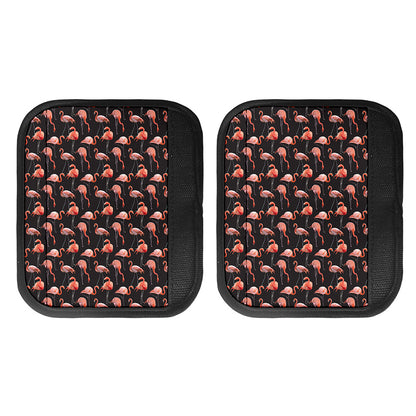 Watercolor Flamingo Pattern Print Handle Covers