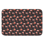 Watercolor Flamingo Pattern Print Indoor Door Mat