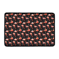 Watercolor Flamingo Pattern Print Kitchen Mat