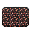 Watercolor Flamingo Pattern Print Laptop Sleeve