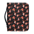 Watercolor Flamingo Pattern Print Leather Bible Cover