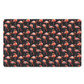Watercolor Flamingo Pattern Print Polyester Doormat