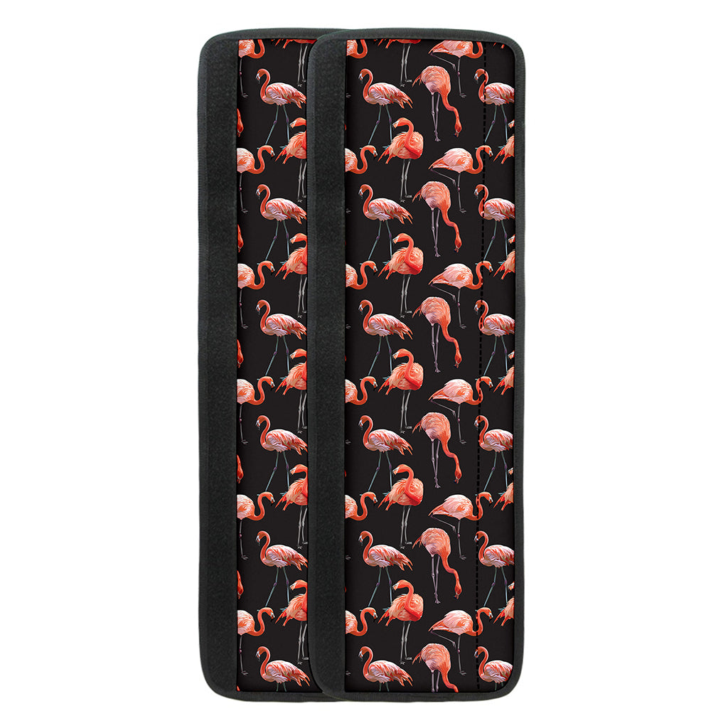 Watercolor Flamingo Pattern Print Refrigerator Handle Covers