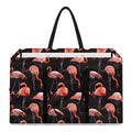 Watercolor Flamingo Pattern Print Utility Tote Bag