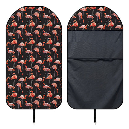 Watercolor Flamingo Pattern Print Waterproof Car Seat Cover