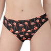 Watercolor Flamingo Pattern Print Women's Panties