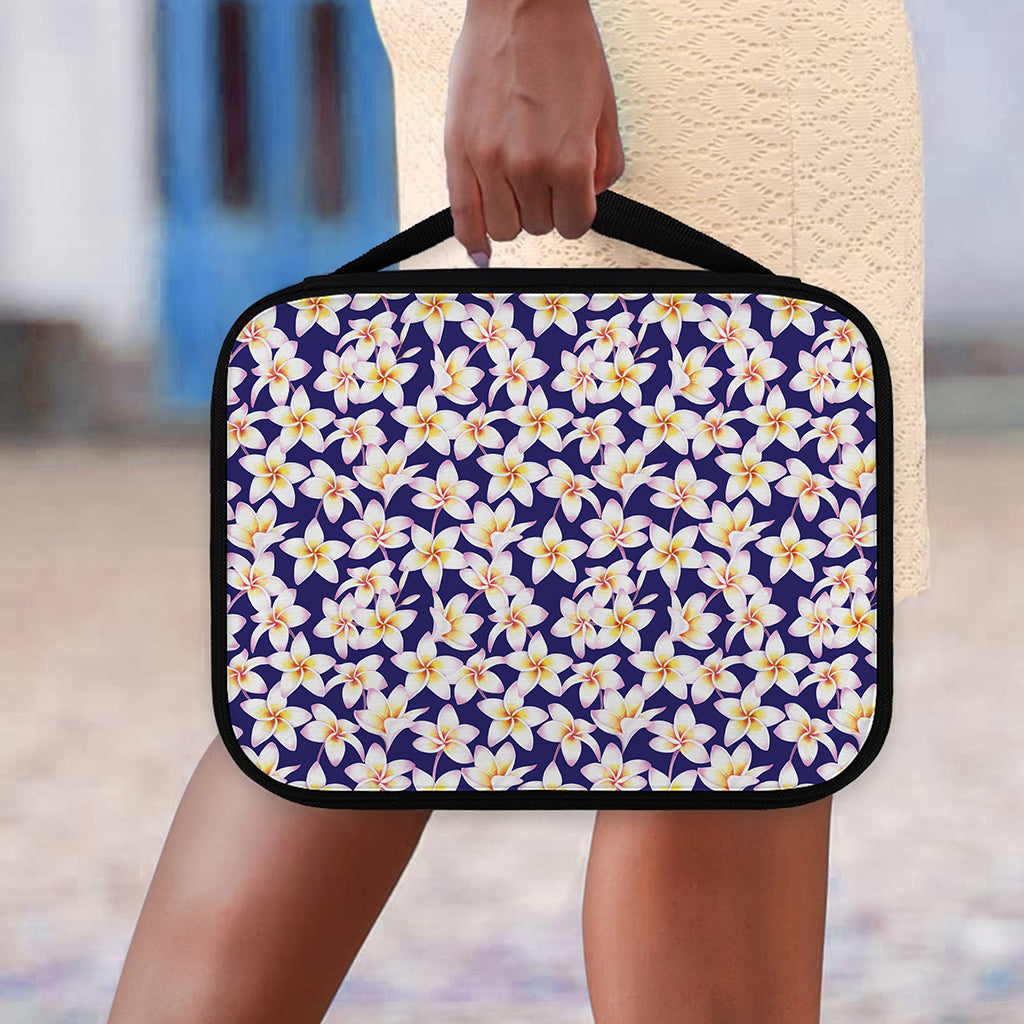 Watercolor Frangipani Flower Print Classic Bible Case