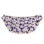 Watercolor Frangipani Flower Print Fanny Pack