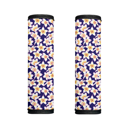 Watercolor Frangipani Flower Print Handle Covers