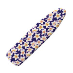 Watercolor Frangipani Flower Print Ironing Board Cover