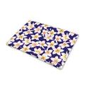 Watercolor Frangipani Flower Print Pet Cooling Mat Cover