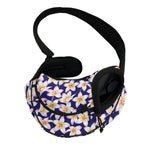 Watercolor Frangipani Flower Print Pet Sling Carrier