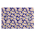 Watercolor Frangipani Flower Print Placemat