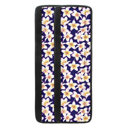 Watercolor Frangipani Flower Print Refrigerator Handle Covers