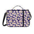 Watercolor Frangipani Flower Print Shoulder Strap Bible Bag