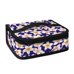Watercolor Frangipani Flower Print Small Lunch Bag