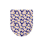 Watercolor Frangipani Flower Print Toilet Lid Cover