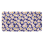 Watercolor Frangipani Flower Print Towel