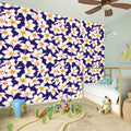 Watercolor Frangipani Flower Print Wall Sticker