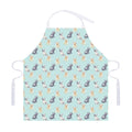 Watercolor French Bulldog Pattern Print Adjustable Apron