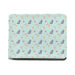 Watercolor French Bulldog Pattern Print Bifold Wallet