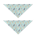 Watercolor French Bulldog Pattern Print Dog Bandana