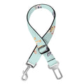 Watercolor French Bulldog Pattern Print Dog Seat Belt