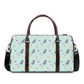 Watercolor French Bulldog Pattern Print Duffel Bag