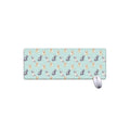 Watercolor French Bulldog Pattern Print Extended Mouse Pad