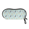 Watercolor French Bulldog Pattern Print Glasses Case