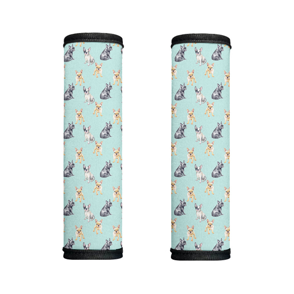 Watercolor French Bulldog Pattern Print Handle Covers
