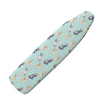 Watercolor French Bulldog Pattern Print Ironing Board Cover