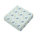 Watercolor French Bulldog Pattern Print Outdoor Seat Cushion Cover