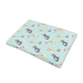 Watercolor French Bulldog Pattern Print Pet Cooling Mat Cover